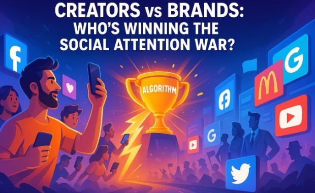 Creators vs Brands: Who's Winning the Social Attention War?