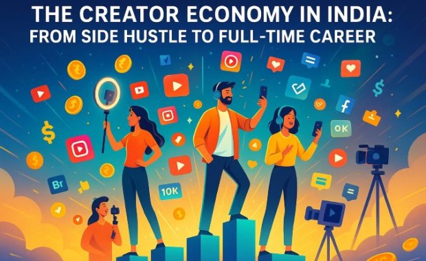 The Creator Economy in India: Side Hustle to Full-Time Job